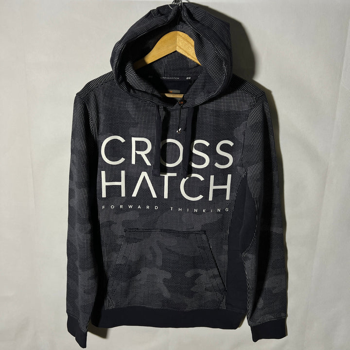 CROSS HATCH CAMOUFLAGE SWEAT HOODIE INNER FLEECE