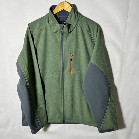 KIRKLAND SOFT SHELL WINDBREAKER JACKET INNER FLEECE
