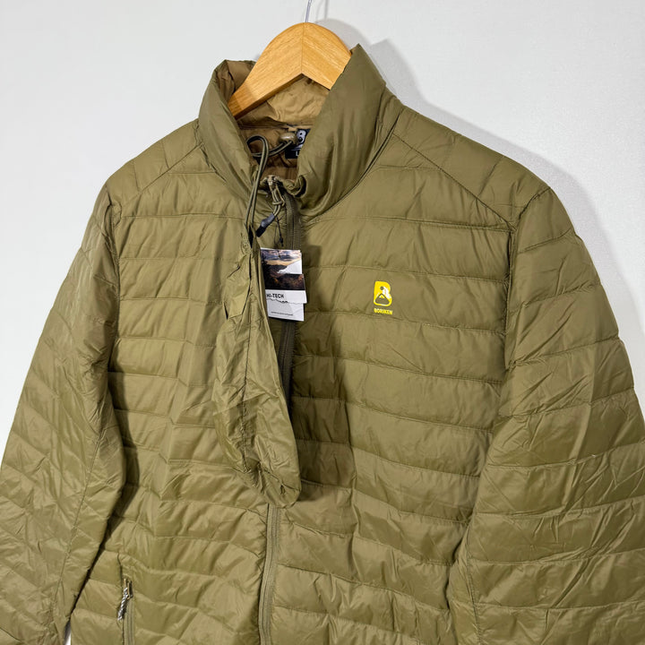 BORIKEN LIGHT WEIGHT DUCK DOWN  PACKABLE PUFFER JACKET BRAND NEW