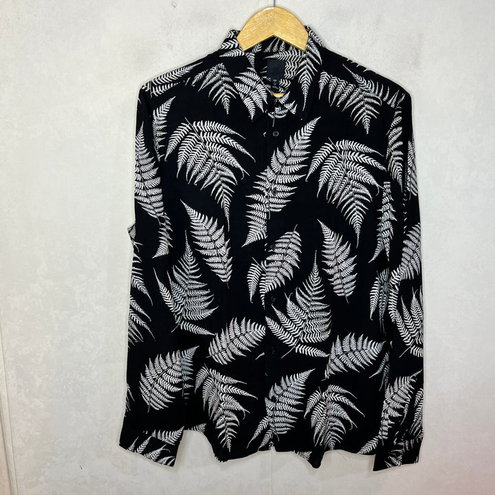 H&M LONG SLEEVES HAWAI SHIRT