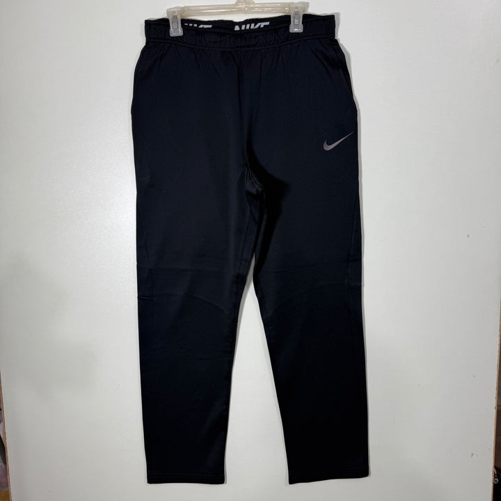 NIKE DRI FIT STRAIGHT FIT SPORT TROUSER INNER FLEECE BLACK COLOUR