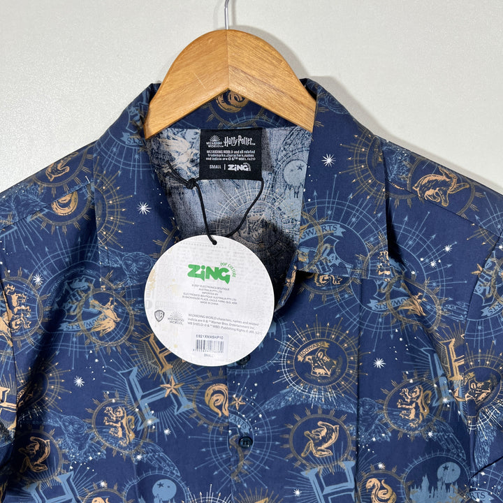 HARRY POTTER SAFARI COLLAR HALF SLEEVES SHIRT
