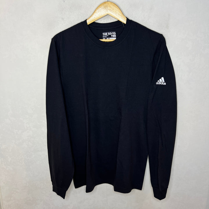 ADIDAS TEE LONG SLEEVES COTTON TSHIRT