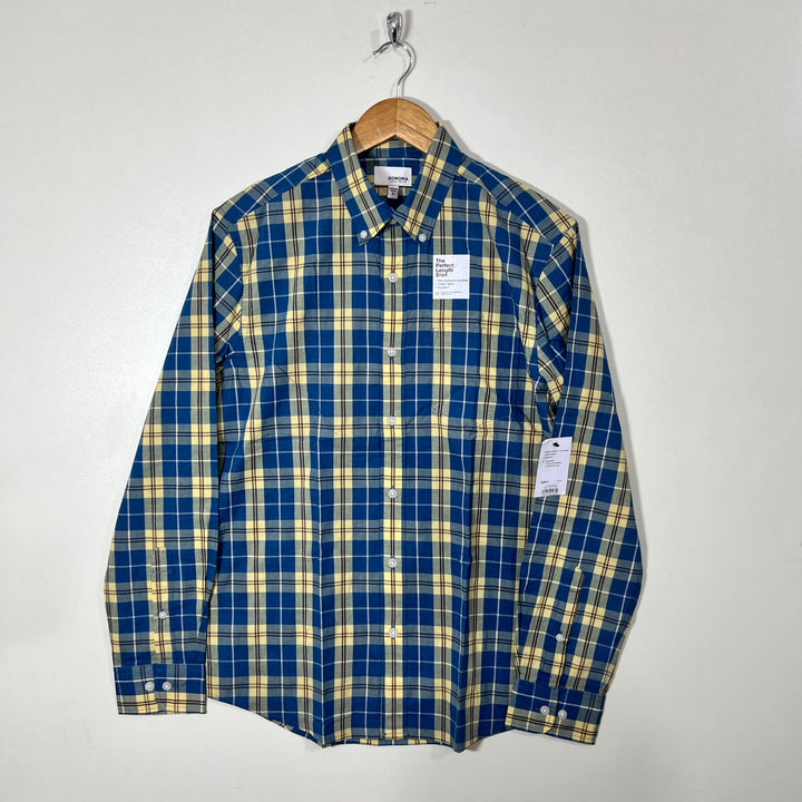 SONOMA BUTTON DOWN CASUAL COTTON SHIRT BRAND NEW