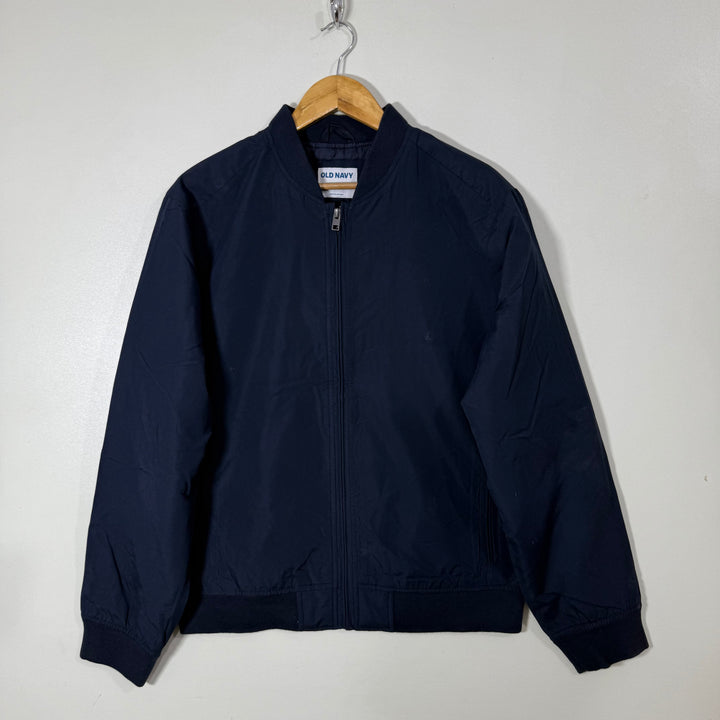 OLD NAVY BEN COLLAR BOMBER JACKET BLUE COLOUR