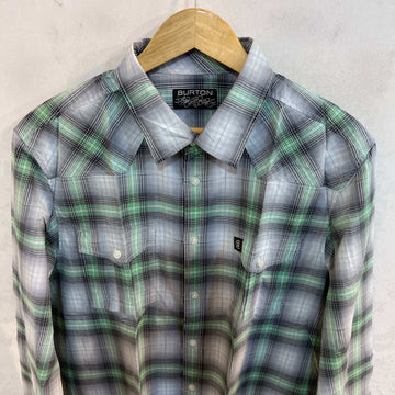 BURTON CHECKERED DOUBLE POCKETS CASUAL SHIRT - JS BROTHERS 