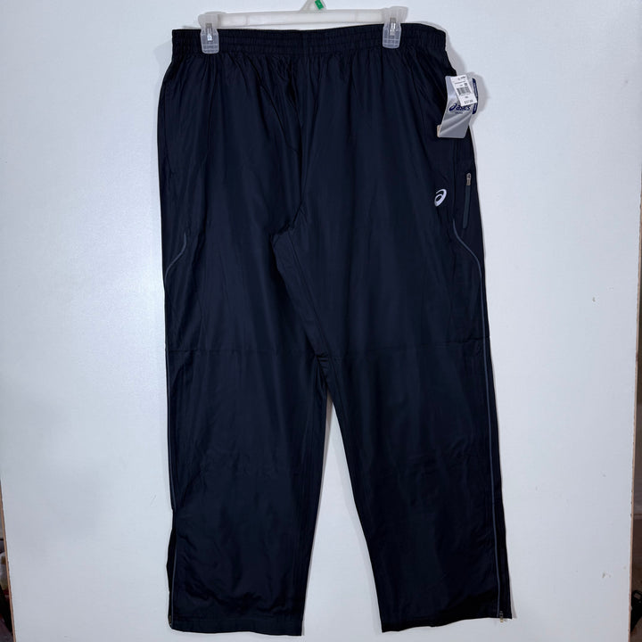 ASICS LOOSE FIT PARACHUTE SPORT TROUSER BRAND NEW BLACK COLOUR