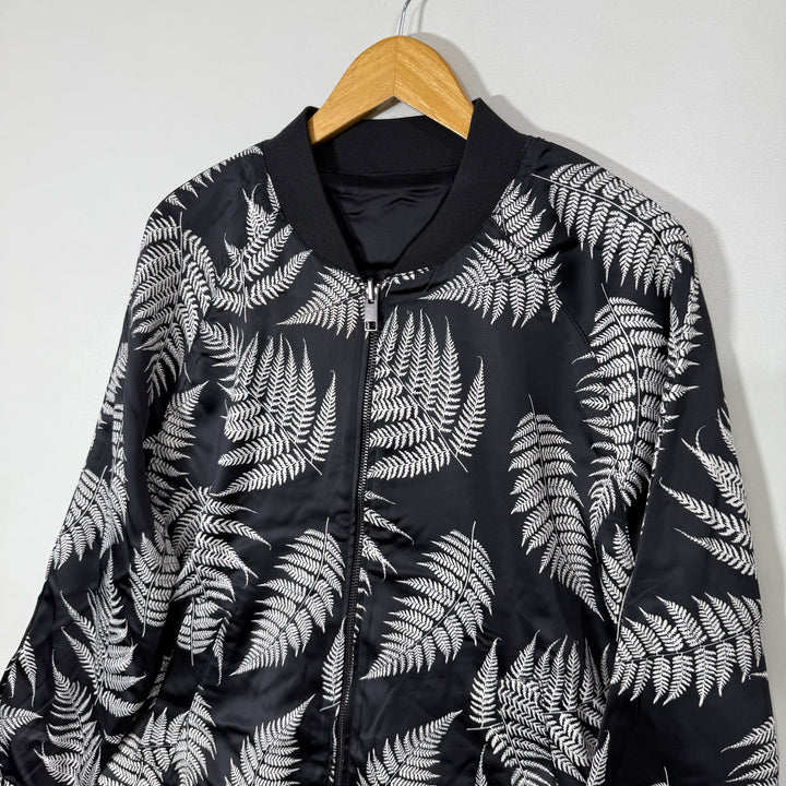 H&M  REVERSIBLE BEN COLLAR BOMBER JACKET