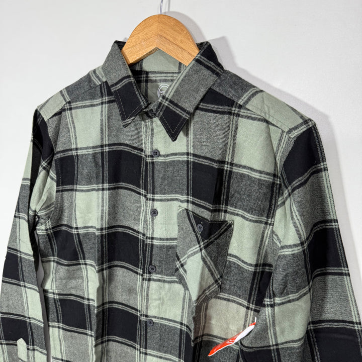 WONDER NATION DOUBLE POCKETS FLANNEL COTTON CHECKERED SHIRT BRAND NEW