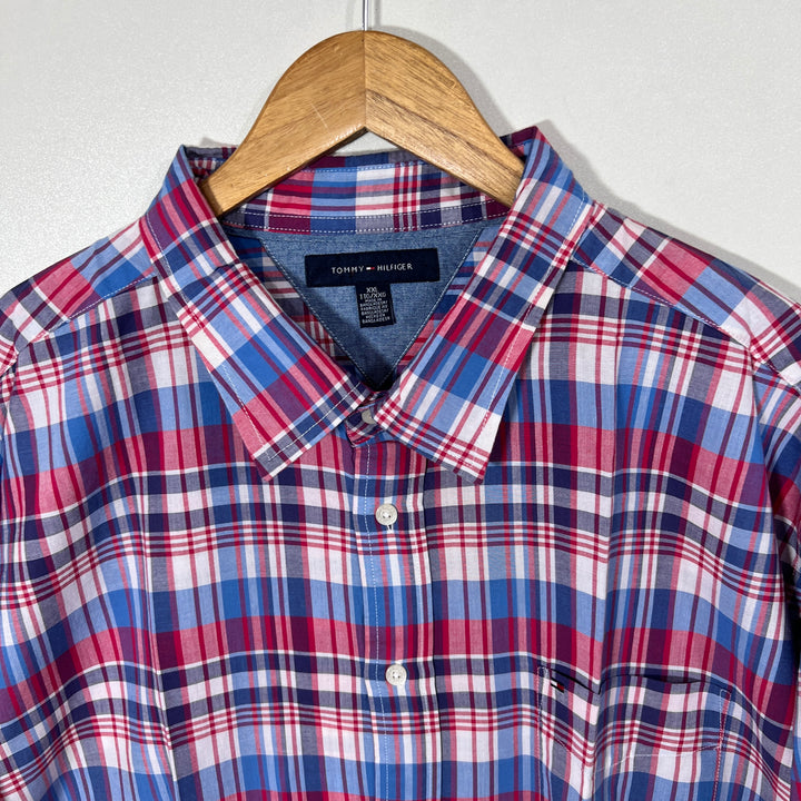 TOMMY HILFIGER CASUAL COTTON SHIRT