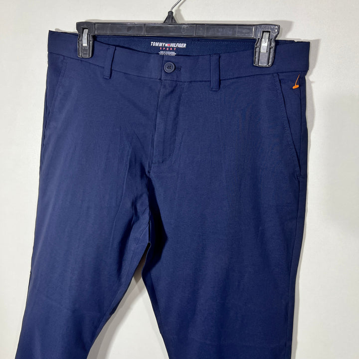 TOMMY HILFIGER SLIM FIT PERFORMANCE PANT WITH STRETCH BLUE COLOUR