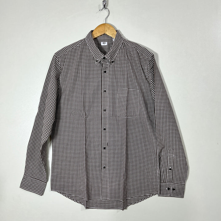 UNIQLO BUTTON DOWN CHECKERED SHIRT