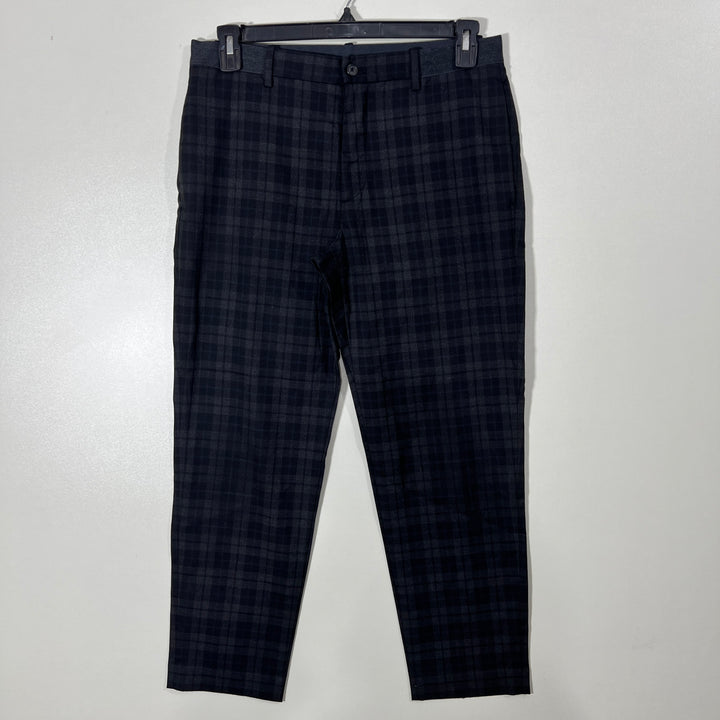 UNIQLO CHECKERED STRETCH WAISTBAND DRESS PANT WITH STRETCH