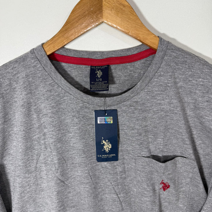 US POLO ASSN LONG SLEEVES COTTON TSHIRT BRAND NEW