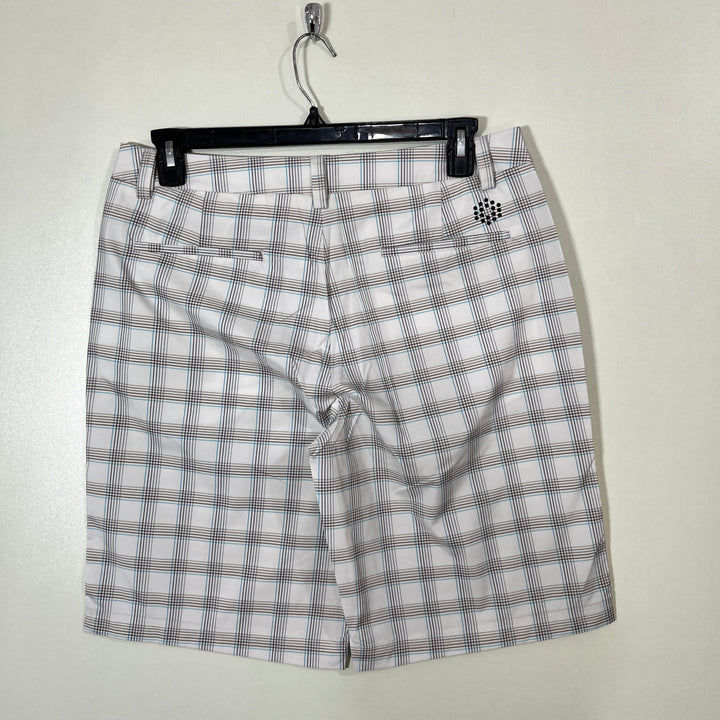 PUMA CHECKERED GOLF SHORT