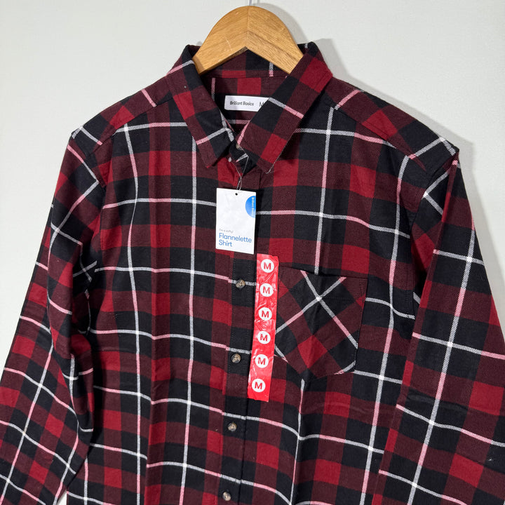 BRILLIANT BASIC SUPERSOFT FLANNEL COTTON SHIRT BRAND NEW