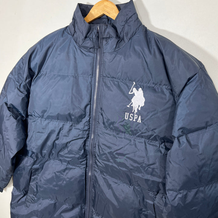 US POLO ASSN PUFFER JACKET INNER FLEECE