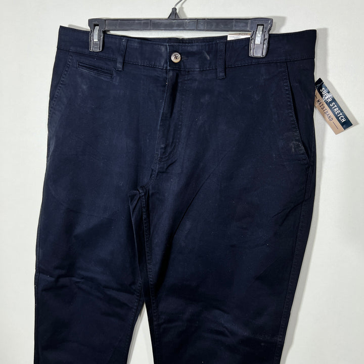 ST JHONS BAY STRAIGHT FIT COTTON CHINO PANT BRAND NEW WITH STRETCH BLACK COLOUR
