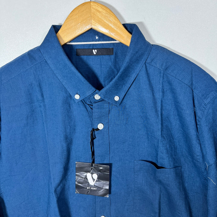 BY VERY BUTTON DOWN LINNEN COTTON SHIRT BRAND NEW