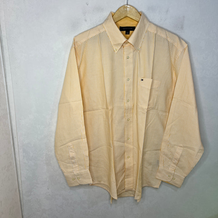 TOMMY HILFIGER BUTTON DOWN COTTON SHIRT