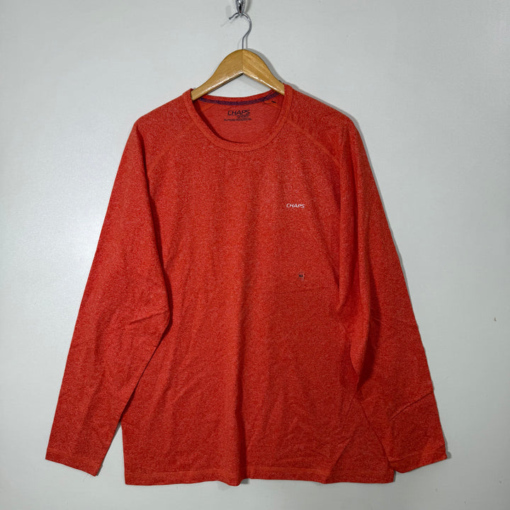 CHAPS SPORT LONG SLEEVES COTTON TSHIRT