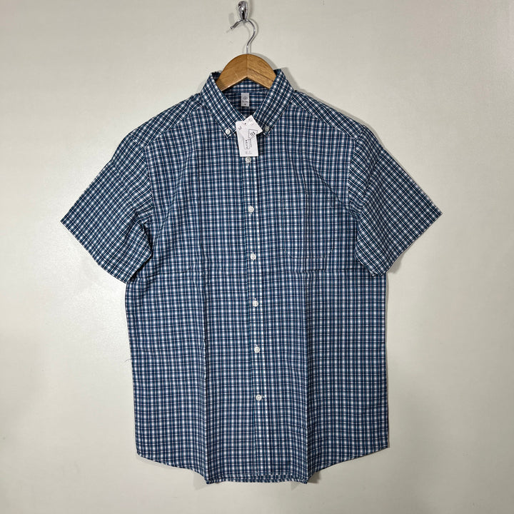 TEX BASIC BUTTON DOWN HALF SLEEVES SHIRT BRAND NEW
