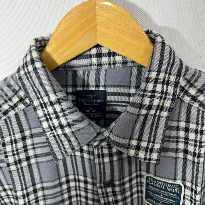 FADED GLORY DOUBLE POCKETS FLANNEL SHIRT
