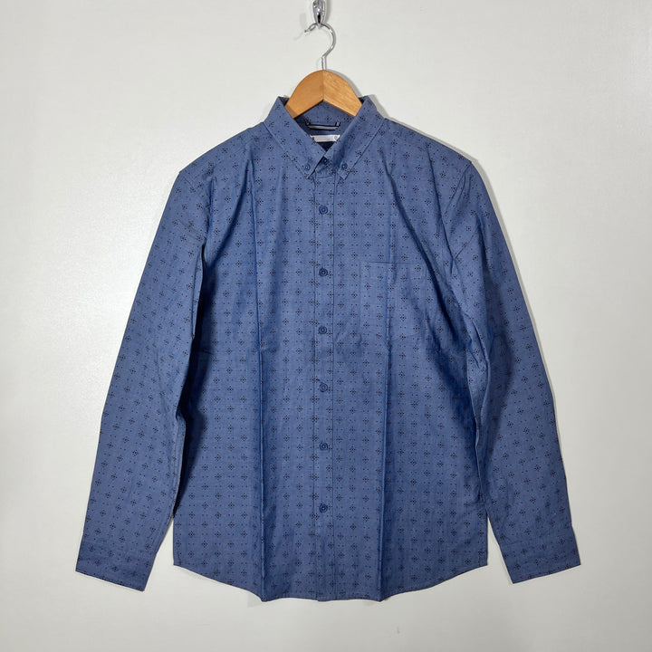 VERY MAN BUTTON DOWN CASUAL COTTON SHIRT