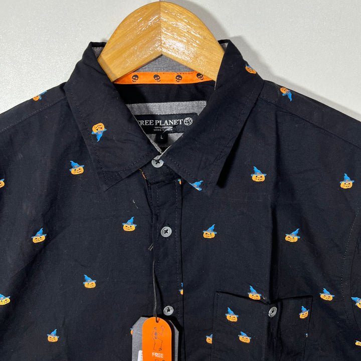 FREE PLANET HALF SLEEVES SHIRT BRAND NEW