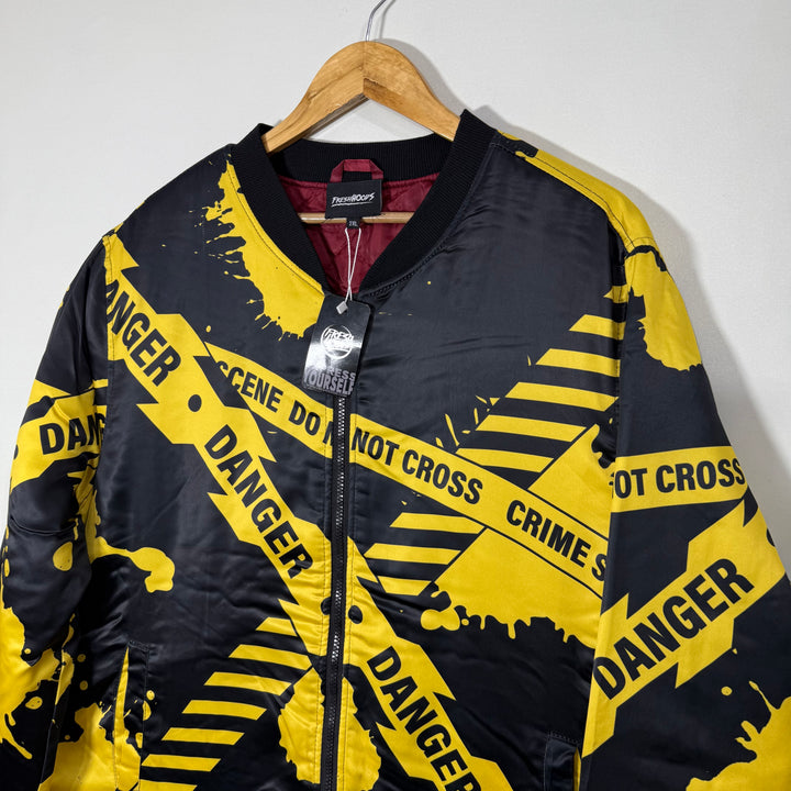 FRESH HOOD BEN COLLAR PRINTED JACKET BRAND NEW