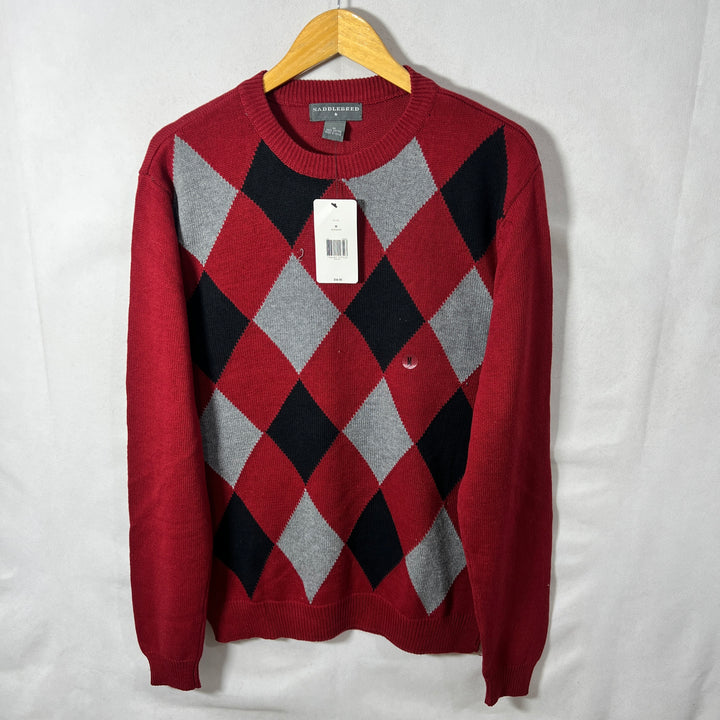 SADDLEBRED COTTON SWEATER BRAND NEW