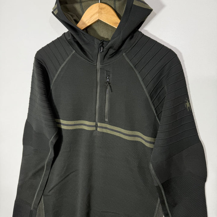 SMARTWOOL HALF ZIP WOOL HOODIE BRAND NEW