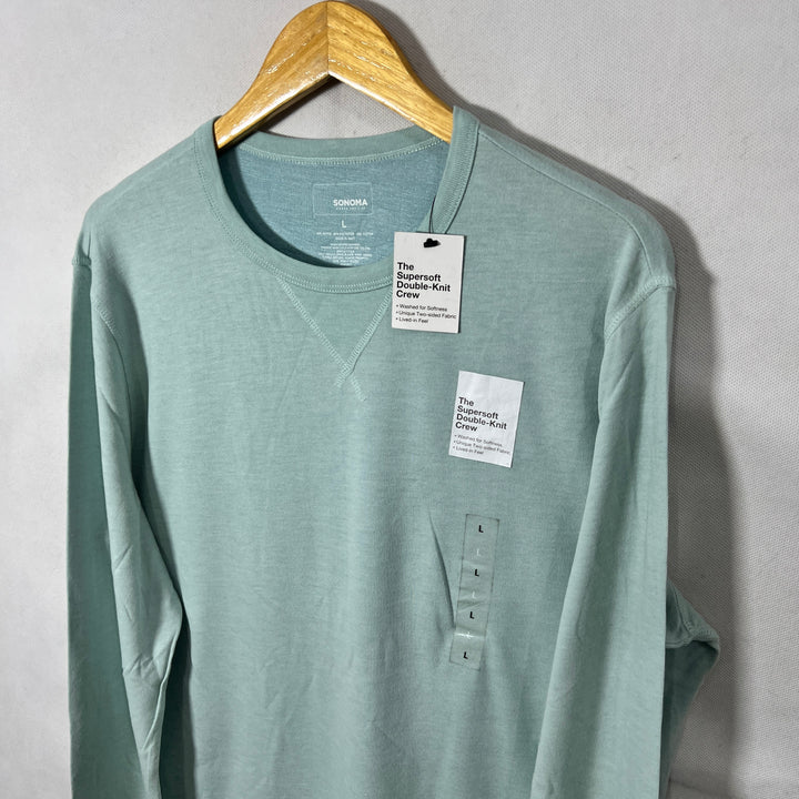 SONOMA SUPER SOFT COTTON SWEATSHIRT BRAND NEW