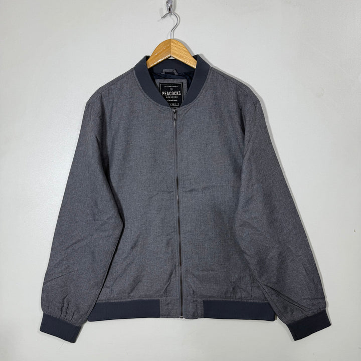 PEACOCKS BEN COLLAR BOMBER JACKET