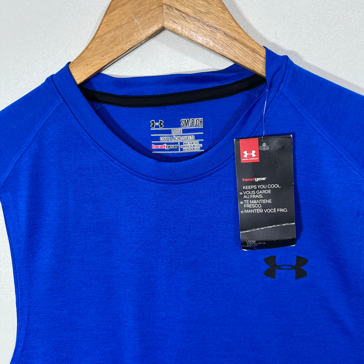 UNDER ARMOUR HEATGEAR SPORT SLEEVES LESS BRAND NEW