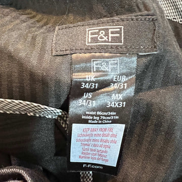 F&F STRAIGHT FIT DRESS PANT WITHOUT STRETCH - JS BROTHERS 