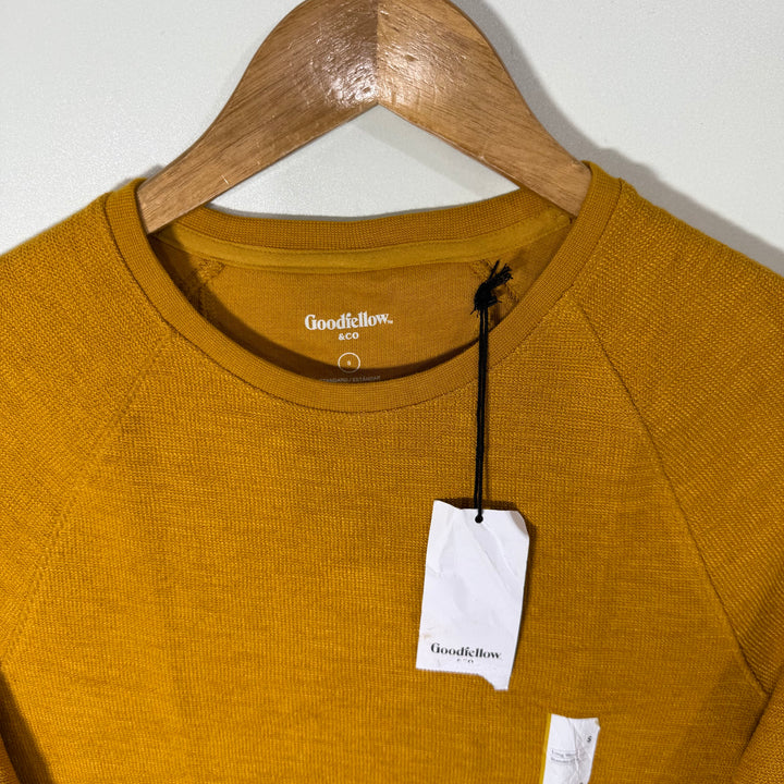 GOOD FELLOW &CO KNITWEAR LONG SLEEVES COTTON TSHIRT BRAND NEW