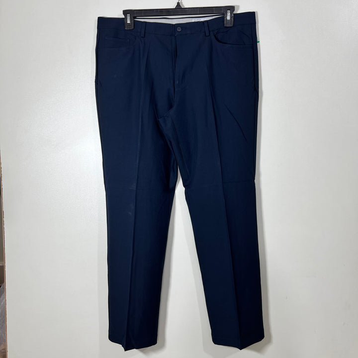 GREG NORMAN STRAIGHT FIT PERFORMANCE PANT WITH STRETCH BLUE COLOUR