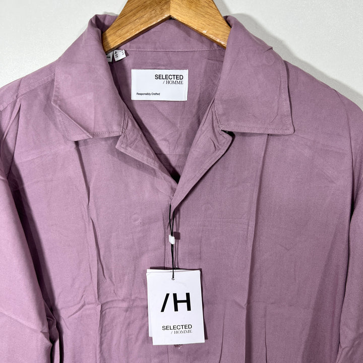 SELECTED HOME SAFARI COLLAR LONG SLEEVES HAWAI SHIRT BRAND NEW