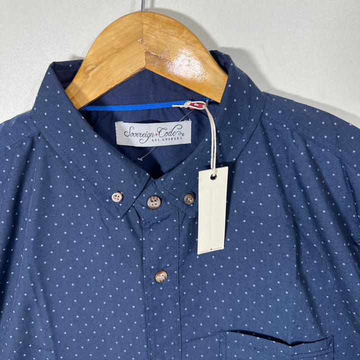 SOVEREIGN CODE BUTTON DOWN CASUAL COTTON SHIRT BRAND NEW