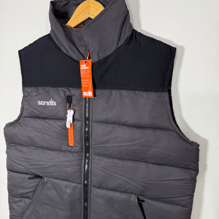 SCRUFFS SLEEVES LESS PUFFER JACKET BRAND NEW