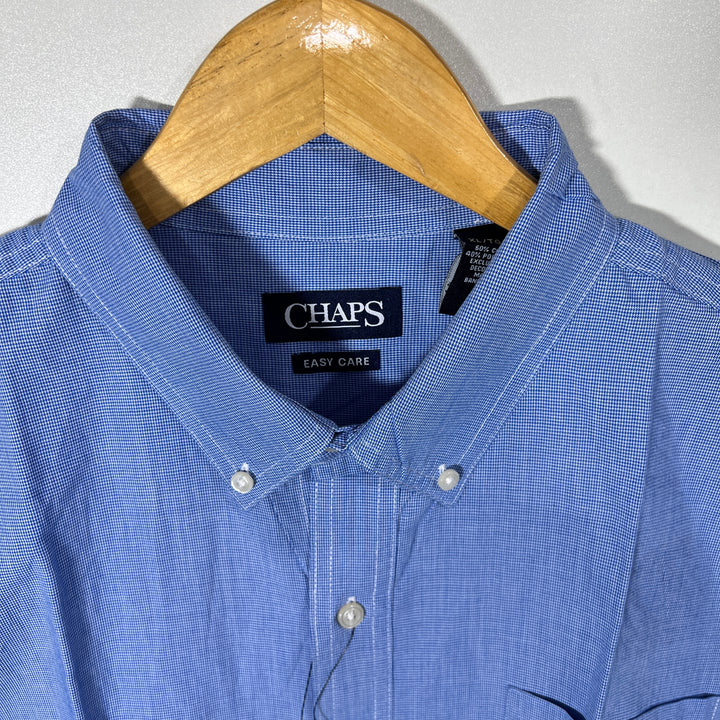 CHAPS BUTTON DOWN HALF SLEEVES SHIRT BRAND NEW