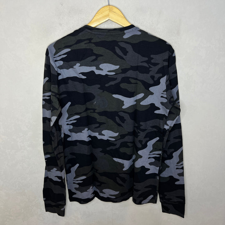 AEROPOSTALE CAMOUFLAGE LONG SLEEVES COTTON TSHIRT