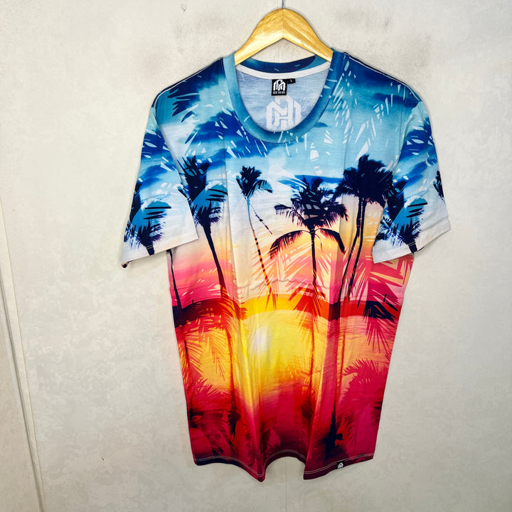 INTO THE AM PRINTED COTTON TSHIRT
