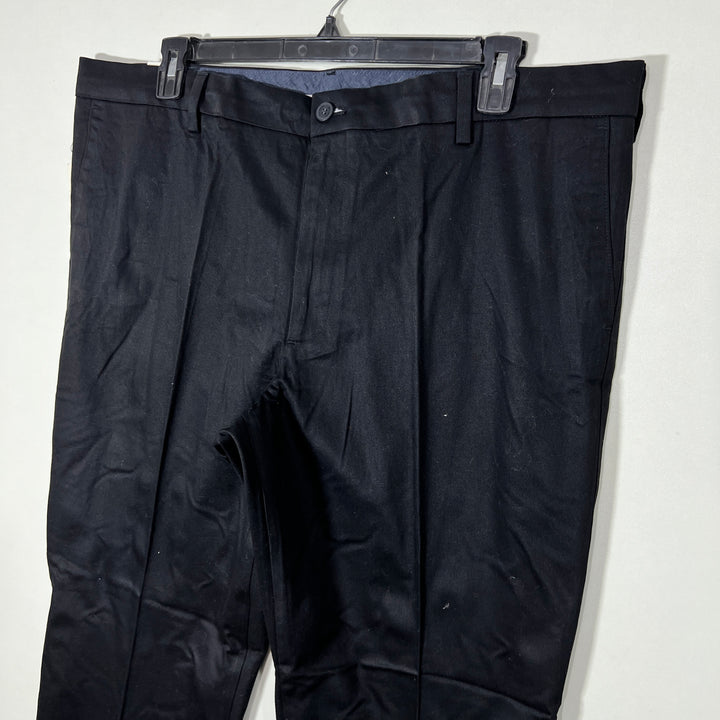 DOCKERS SIGNATURE KHAKI CLASSIC FIT COTTON CHINO PANT BRAND NEW WITH STRETCH BLACK COLOUR