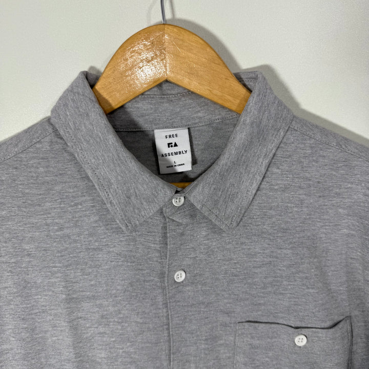 FREE ASSEMBLY KNIT WINTER SHIRT BRAND NEW WITH STRETCH