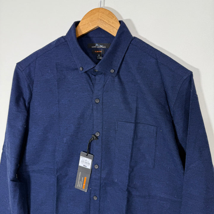 MARC ANTHONY SLIM FIT BUTTON DOWN OXFORD COTTON SHIRT BRAND NEW