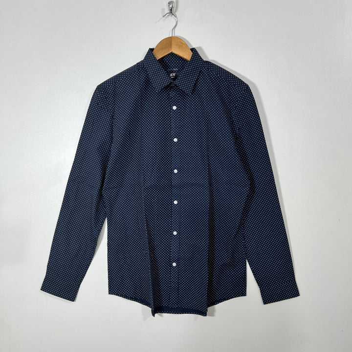 H&M SLIM FIT EASY IRON COTTON SHIRT