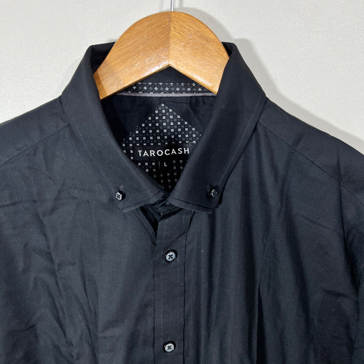 TAROCASH BUTTON DOWN COTTON SHIRT