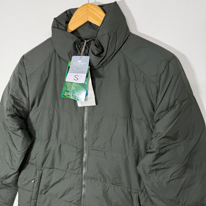 CRANE PERFORMANCE DUCK DOWN PUFFER JACKET BRAND NEW